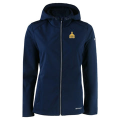 Seattle Mariners Cutter & Buck Women's Evoke Eco Softshell Recycled Full-Zip Jacket - MLB Jackets