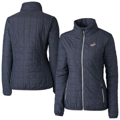 Los Angeles Dodgers Cutter & Buck Women's Rainier PrimaLoft Eco Insulated Full-Zip Puffer Jacket - MLB Jackets