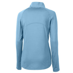 Baltimore Orioles Cutter & Buck Women's  DryTec Adapt Eco Knit Stretch Recycled Raglan Half-Zip Top - MLB Tops
