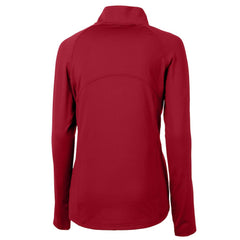 Detroit Tigers Cutter & Buck Women's Americana DryTec Adapt Eco Knit Stretch Recycled Raglan Half-Zip Top - MLB Tops