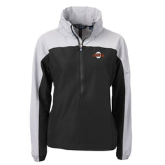San Francisco Giants Cutter & Buck Women's  Charter Eco Recycled Half-Zip Anorak Jacket - MLB Jackets