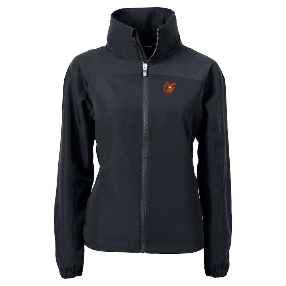 Baltimore Orioles Cutter & Buck Women's  Charter Eco Recycled Full-Zip Jacket - MLB Jackets