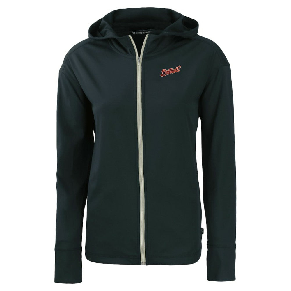Detroit Tigers Cutter & Buck Women's  Daybreak Eco Recycled Full-Zip Hoodie Jacket - MLB Jackets