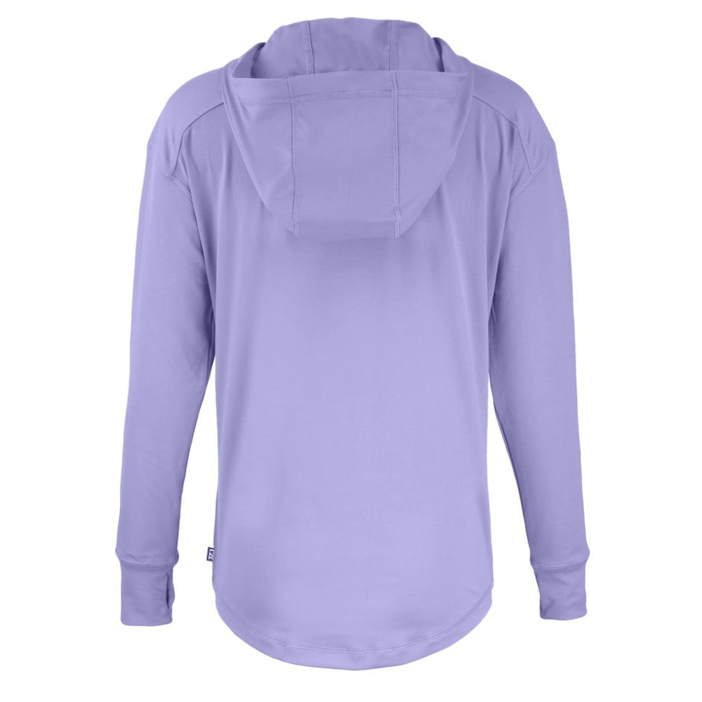 Arizona Diamondbacks Cutter & Buck Women's Daybreak Eco Recycled Half-Zip Hoodie - MLB Hoodies