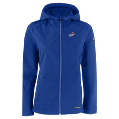 Los Angeles Dodgers Cutter & Buck Women's Evoke Eco Softshell Recycled Full-Zip Jacket - MLB Jackets