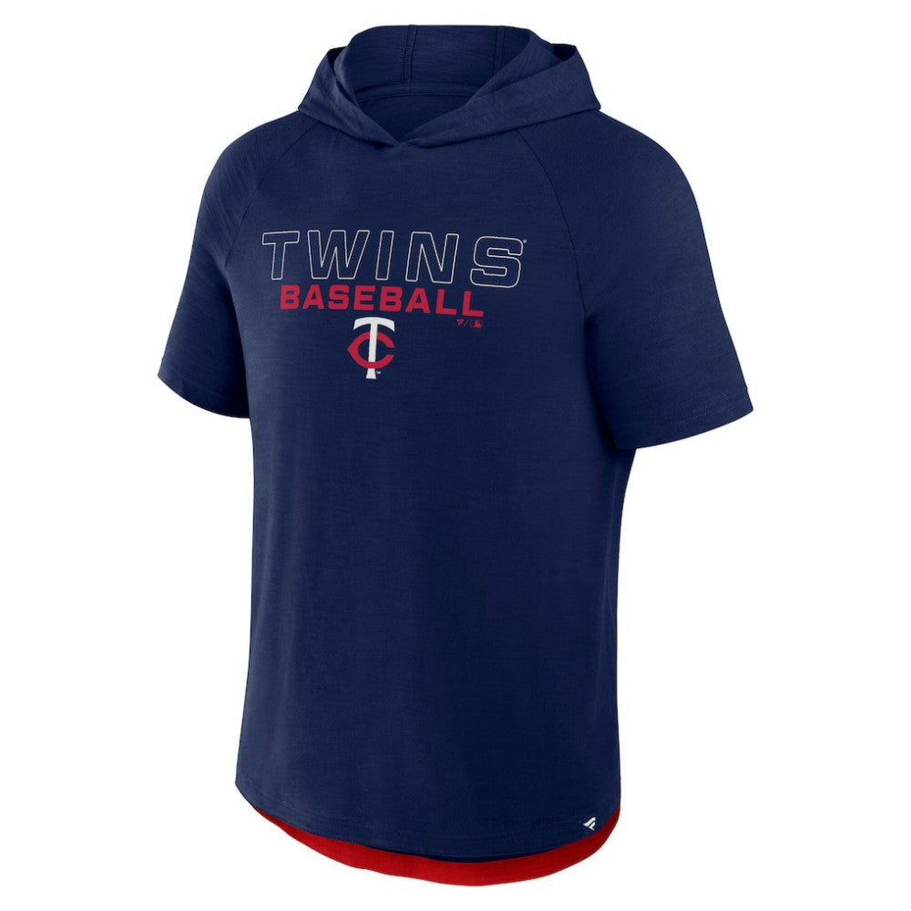 Minnesota Twins Fanatics Clubhouse Optimal Play Raglan Hoodie T-Shirt - MLB Hoodies