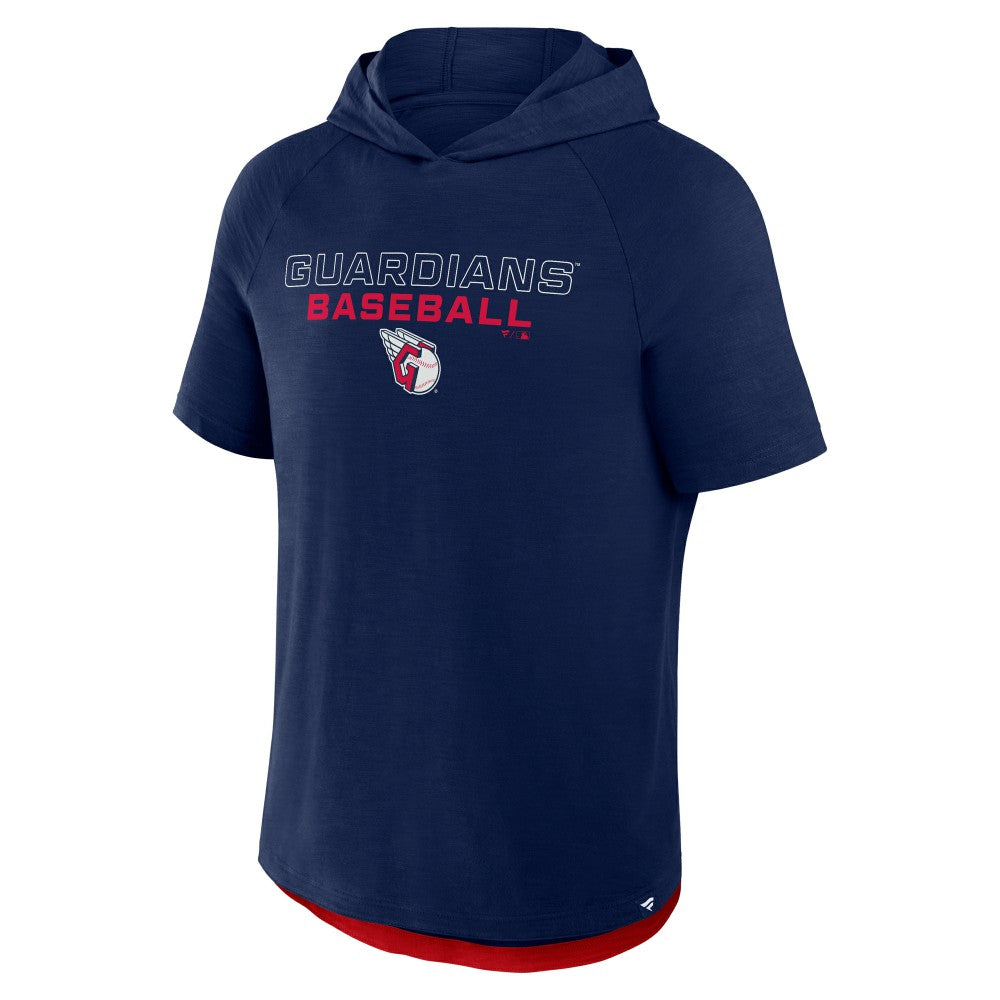 Cleveland Guardians Fanatics Clubhouse Optimal Play Raglan Hoodie T-Shirt - MLB Hoodies