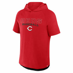 Cincinnati Reds Fanatics Clubhouse Optimal Play Raglan Hoodie T-Shirt - MLB Hoodies