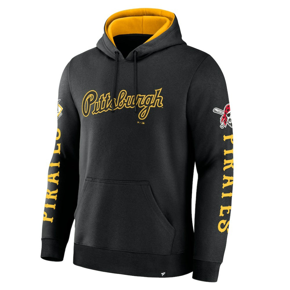 Pittsburgh Pirates Fanatics Big City Legacy Fleece Pullover Hoodie - MLB Hoodies