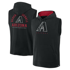 Arizona Diamondbacks Fanatics Fire Speed Sleeveless Pullover Hoodie - MLB Hoodies