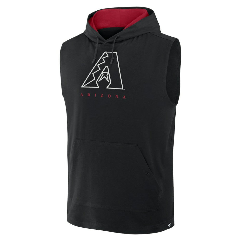 Arizona Diamondbacks Fanatics Fire Speed Sleeveless Pullover Hoodie - MLB Hoodies