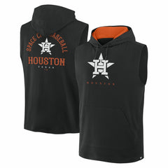 Houston Astros Fanatics Fire Speed Sleeveless Pullover Hoodie - MLB Hoodies