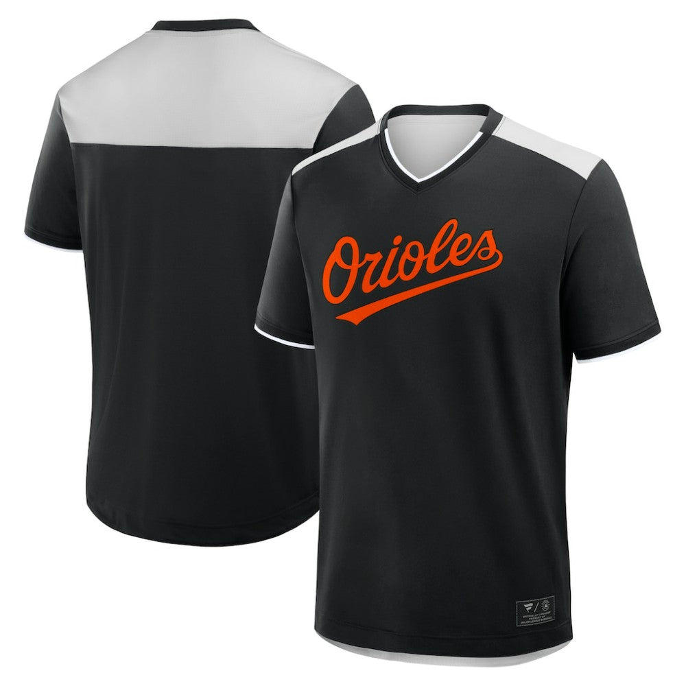 Baltimore Orioles Fanatics Walk Off V-Neck T-Shirt - MLB T-shirts
