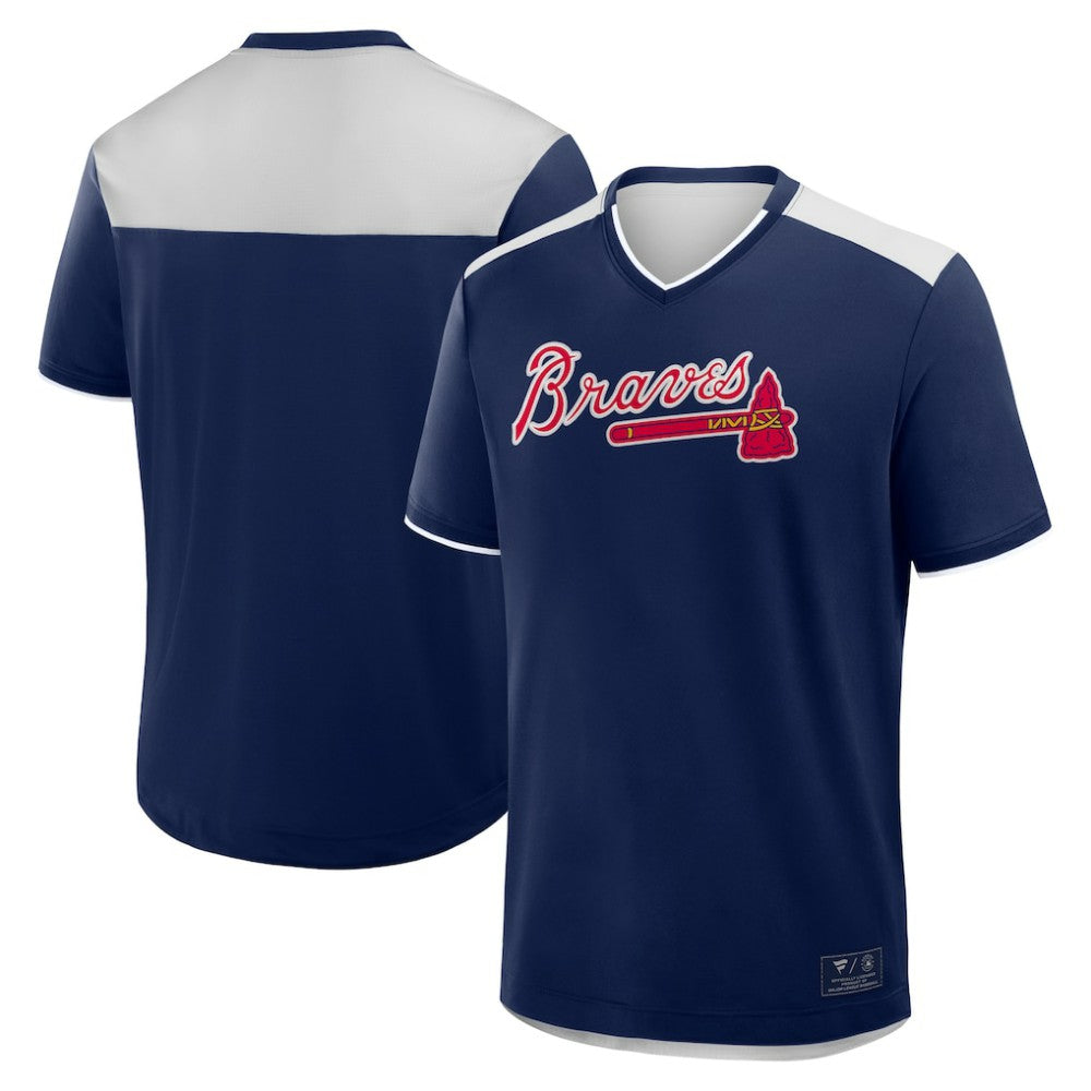Atlanta Braves Fanatics Walk Off V-Neck T-Shirt - MLB T-shirts