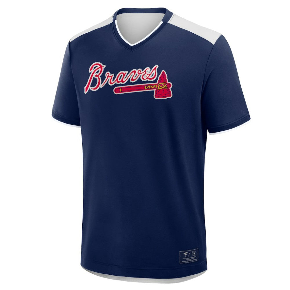 Atlanta Braves Fanatics Walk Off V-Neck T-Shirt - MLB T-shirts
