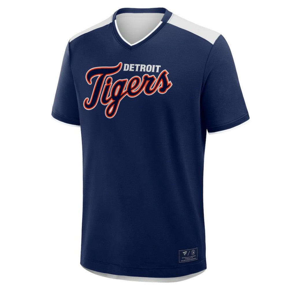 Detroit Tigers Fanatics Walk Off V-Neck T-Shirt - MLB T-shirts