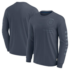 Chicago Cubs Fanatics Elements Future Ground Tonal Info Long Sleeve T-Shirt - MLB T-shirts