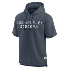 Los Angeles Dodgers Fanatics Elements Future Ground Lettering Short Sleeve Pullover Hoodie - MLB Hoodies