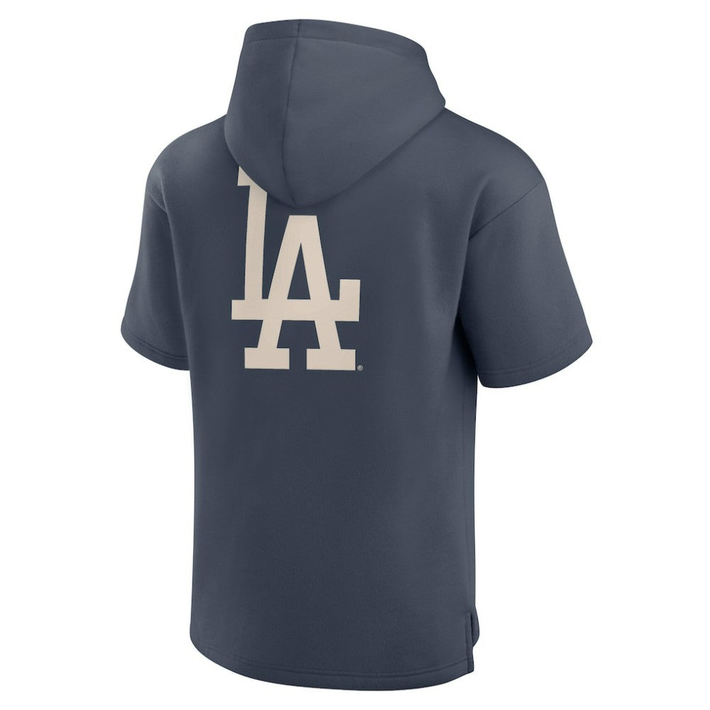 Los Angeles Dodgers Fanatics Elements Future Ground Lettering Short Sleeve Pullover Hoodie - MLB Hoodies