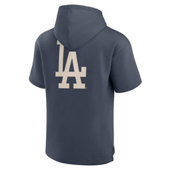 Los Angeles Dodgers Fanatics Elements Future Ground Lettering Short Sleeve Pullover Hoodie - MLB Hoodies