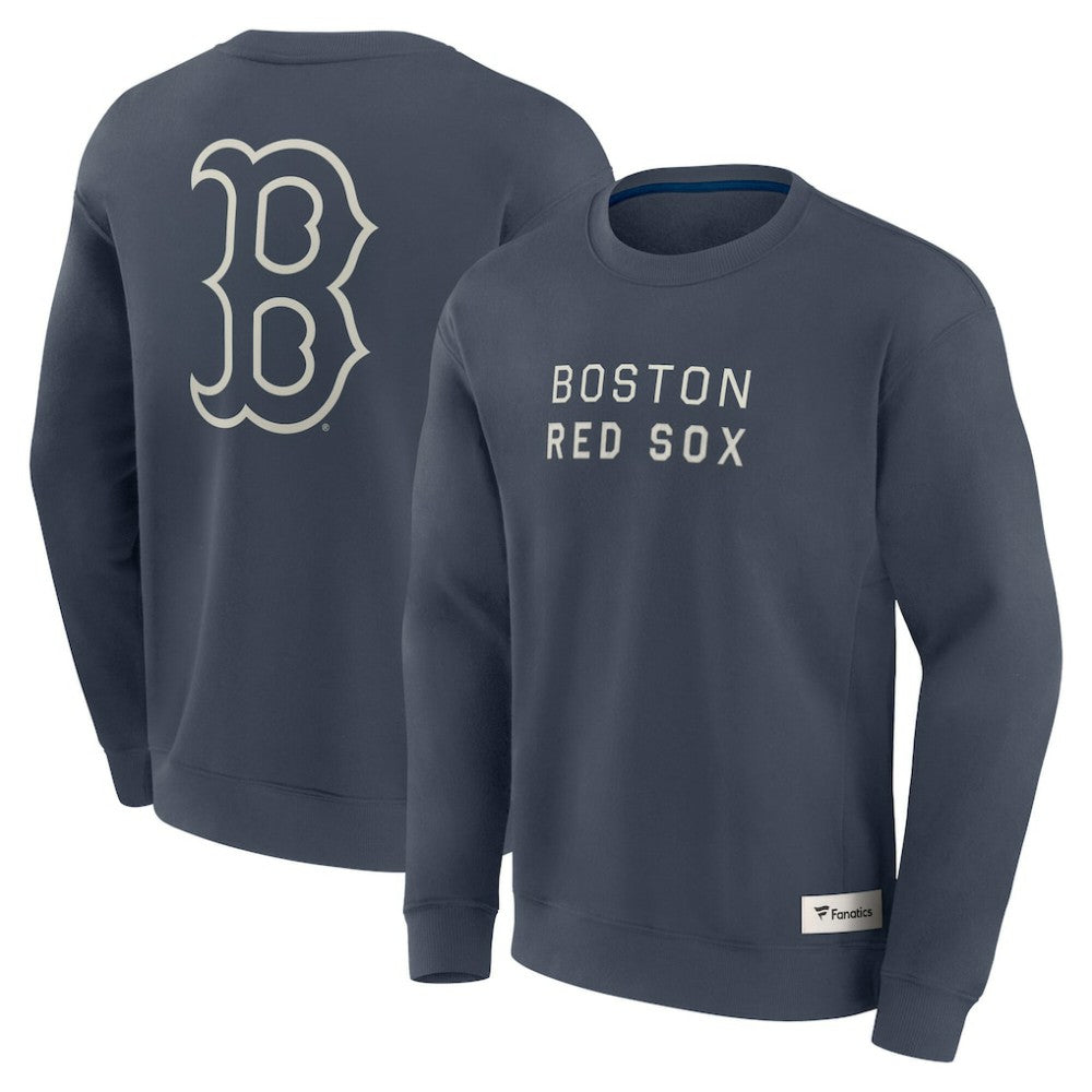 Boston Red Sox Fanatics Elements Future Ground Lettering Pullover Sweatshirt - MLB Pullover