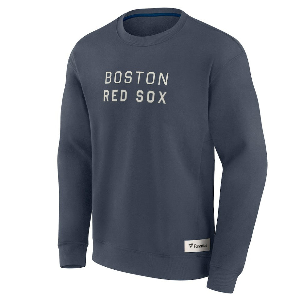 Boston Red Sox Fanatics Elements Future Ground Lettering Pullover Sweatshirt - MLB Pullover