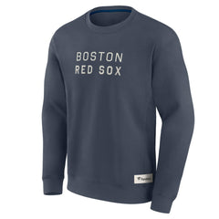 Boston Red Sox Fanatics Elements Future Ground Lettering Pullover Sweatshirt - MLB Pullover