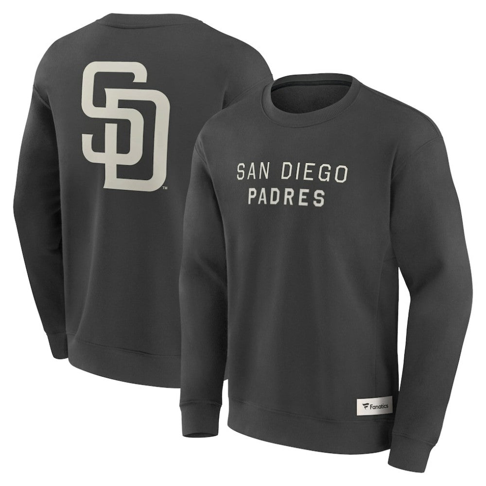 San Diego Padres Fanatics Elements Future Ground Lettering Pullover Sweatshirt - MLB Pullover