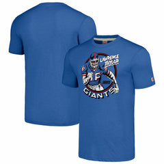 New York Giants Lawrence Taylor  Homage Unisex Caricature Retired Player Tri-Blend T-Shirt | NFL Near me