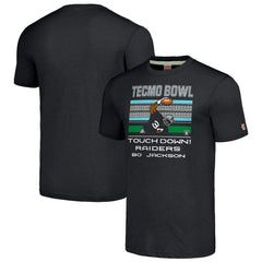 Las Vegas Raiders Bo Jackson  Homage Unisex Tecmo Bowl Retired Player Graphic Tri-Blend T-Shirt | NFL Outlet