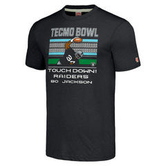 Las Vegas Raiders Bo Jackson  Homage Unisex Tecmo Bowl Retired Player Graphic Tri-Blend T-Shirt | NFL Outlet