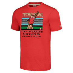 San Francisco 49ers Jerry Rice  Homage Unisex Tecmo Bowl Retired Player Graphic Tri-Blend T-Shirt | NFL Online