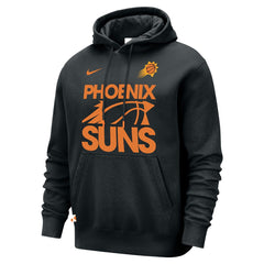 Black Phoenix Suns Courtside Club Pullover Hoodie | NBA