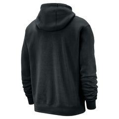 Black New York Knicks Courtside Club Pullover Hoodie | NBA