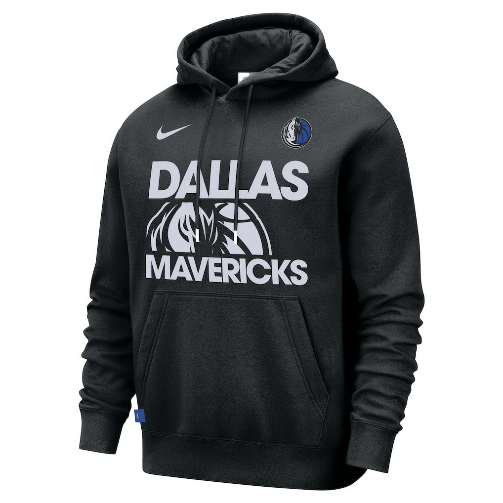 Black Dallas Mavericks Courtside Club Pullover Hoodie sale | NBA