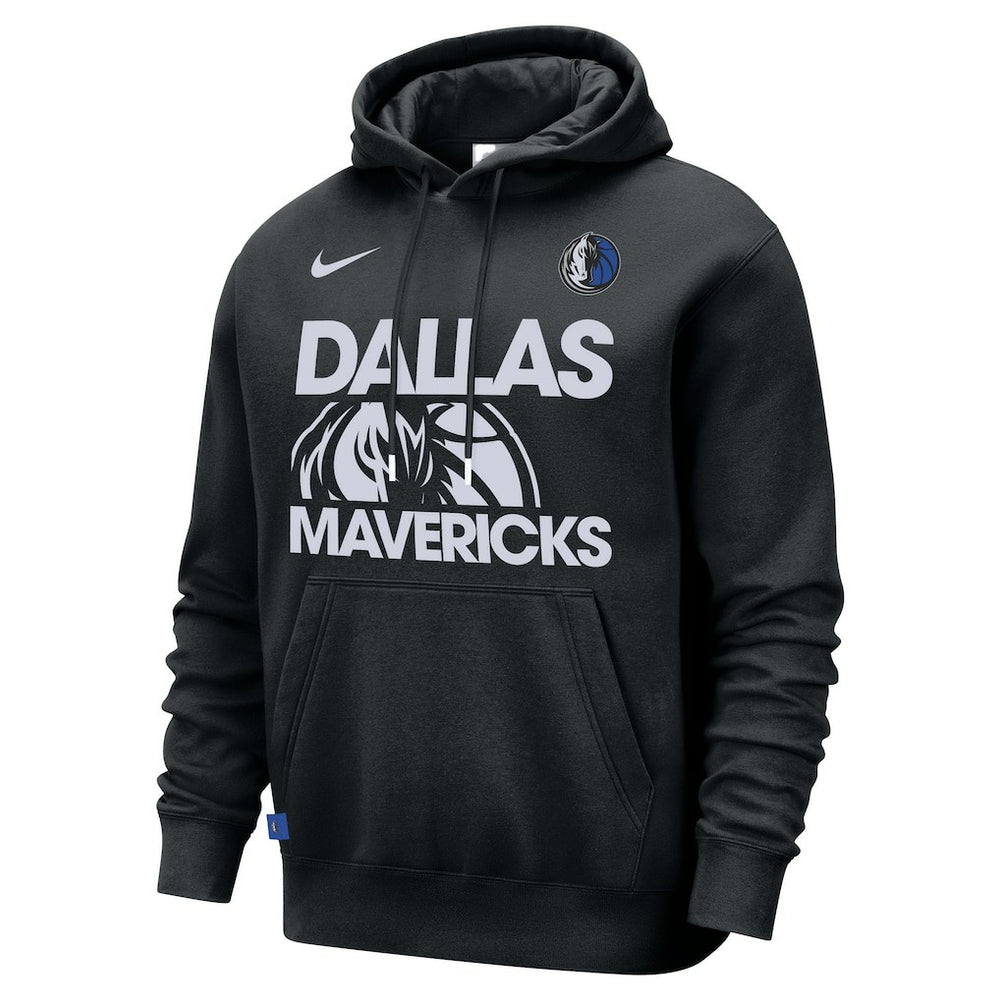 Black Dallas Mavericks Courtside Club Pullover Hoodie sale | NBA