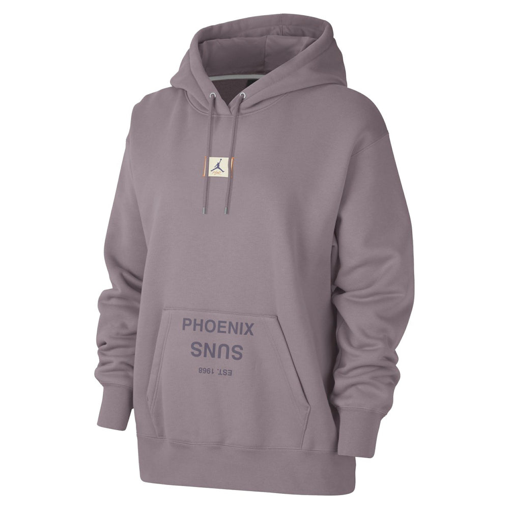 Purple Phoenix Suns Jordan Brand Women's Courtside Statement Edition Premium Pullover Hoodie | NBA