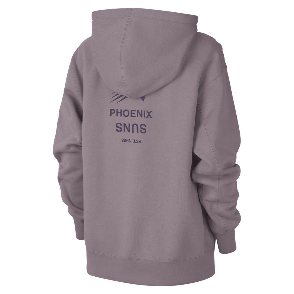 Purple Phoenix Suns Jordan Brand Women's Courtside Statement Edition Premium Pullover Hoodie | NBA