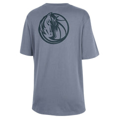 Ash Dallas Mavericks Jordan Brand Women's Courtside Statement Edition Boyfriend T-Shirt sale | NBA