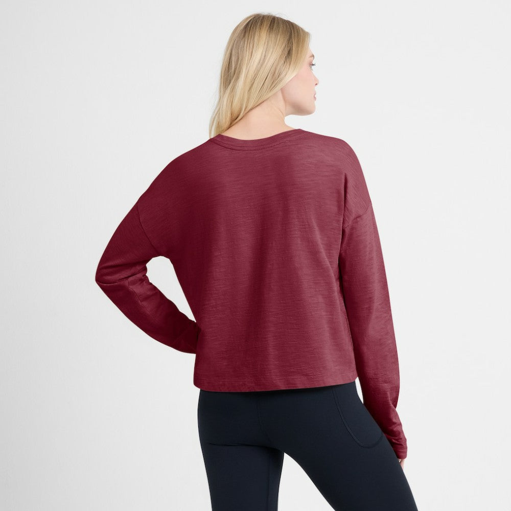 Colorado Avalanche Fanatics Women's Oversized All Out Effort Long Sleeve Henley T-Shirt -  NHL T-shirts