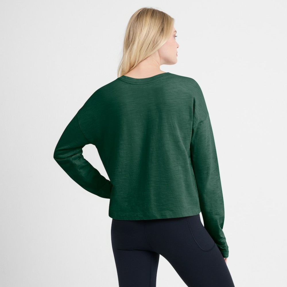 Minnesota Wild Fanatics Women's Oversized All Out Effort Long Sleeve Henley T-Shirt -  NHL T-shirts