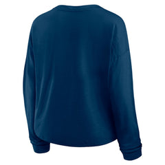 Seattle Kraken Fanatics Women's Oversized All Out Effort Long Sleeve Henley T-Shirt -  NHL T-shirts