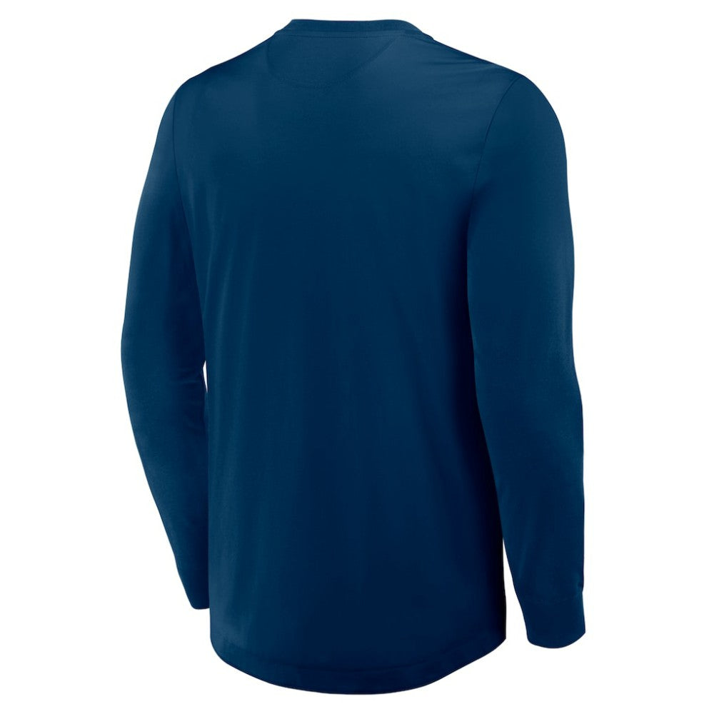 Seattle Kraken Fanatics Adrenaline Push Long Sleeve Henley Shirt -  NHL
