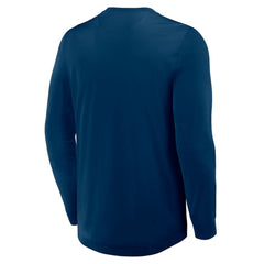 Seattle Kraken Fanatics Adrenaline Push Long Sleeve Henley Shirt -  NHL