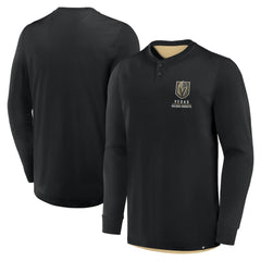 Vegas Golden Knights Fanatics Adrenaline Push Long Sleeve Henley Shirt -  NHL