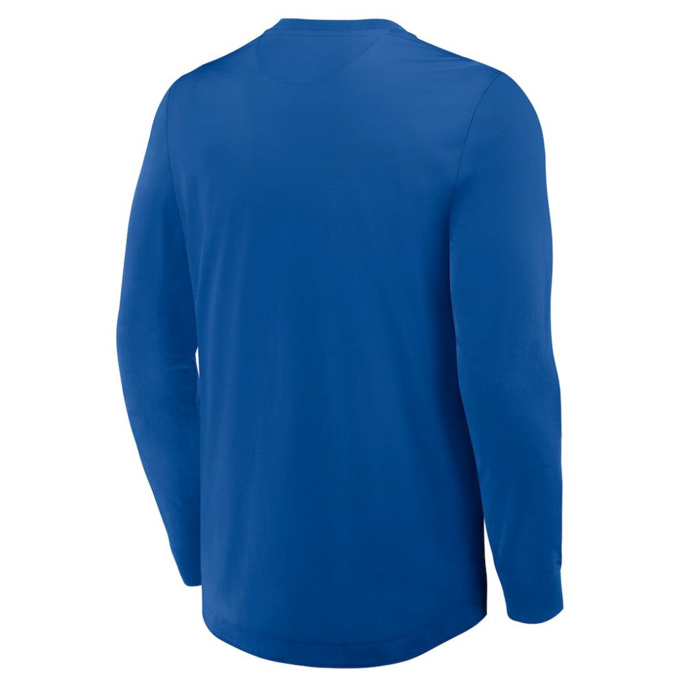 New York Rangers Fanatics Adrenaline Push Long Sleeve Henley Shirt -  NHL