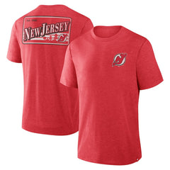 New Jersey Devils Fanatics Fan Lanes Tri-Blend T-Shirt -  NHL T-shirts