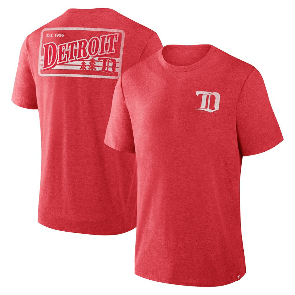 Detroit Red Wings Fanatics Fan Lanes Tri-Blend T-Shirt -  NHL T-shirts