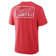 Detroit Red Wings Fanatics Fan Lanes Tri-Blend T-Shirt -  NHL T-shirts