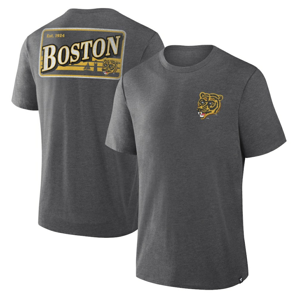 Boston Bruins Fanatics Fan Lanes Tri-Blend T-Shirt -  NHL T-shirts